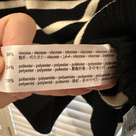 Zara Striped Sweater with Zip - Picture 11 of 14